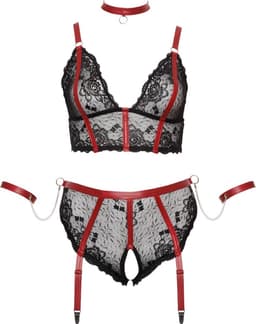 Longline Beha Bondage Lingerie Set — thumbnail 2