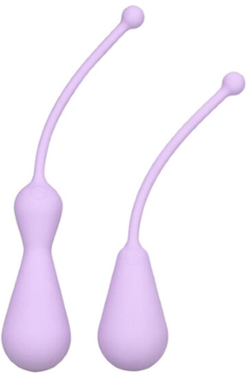 CalExotics - Weighted Kegel Exercisers Set - Balls Paars — afbeelding 1