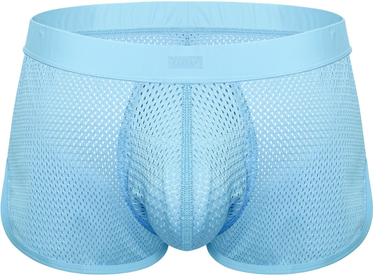 SUKREW Net Shorts Breeze Blue - MAAT XS — afbeelding 1