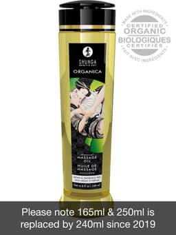 Shunga - Massage Olie Organica Zoete Amandel — thumbnail 8