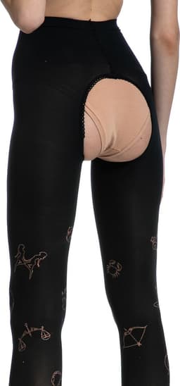 Panty Open Kruis Mystique 60Den Maat: S/M — thumbnail 2