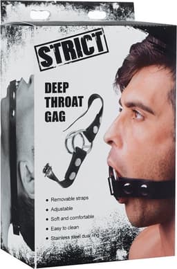 XR Brands - Strict - Deep Throat Gag — thumbnail 3