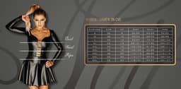 Noir Handmade Wetlook Kousen Zonder Voeten — thumbnail 2