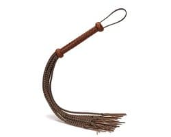 Liebe Seele - The Equestrian Leather Cat O' Nine Tails Flogger - Leren Flogger