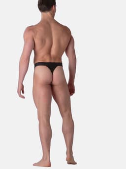 WOH heren g-string sexy fun zwart — thumbnail 3