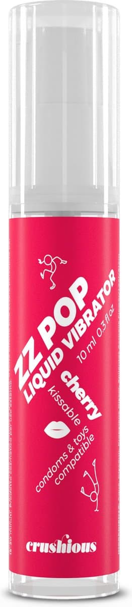 Liquid Vibrator met Kersen Smaak - 10 ml — afbeelding 1