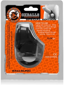 Oxballs - Ballsling Met Ballsplitter - Zwart — thumbnail 2