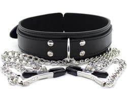Finnacle - Halsband tepelklemmen - BDSM bondage - toy - seks - erotiek - collar