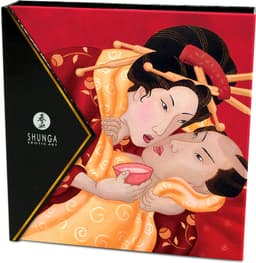 Shunga Geisha Sparkling Geschenkset Aardbeienwijn - Rood — thumbnail 4