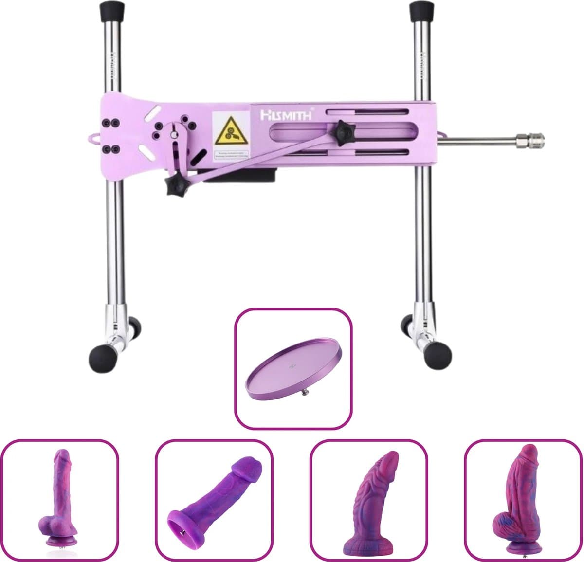 Pro 1 Premium Smart APP Seksmachine bundel Purple Poison — afbeelding 1