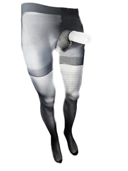 BamBella® - Erotische Panty man - Mannenpanty - kant fetish kleding heren lingerie ondergoed stocking — thumbnail 1