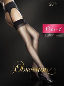 Fiore Justine jarretelkousen maat 3XL (zwart) — thumbnail 2