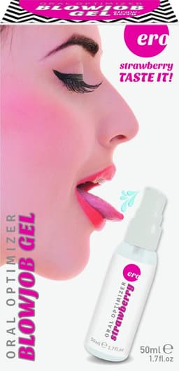 HOT - Oral Optimizer - Deepthroat Gel - Strawberry - 2 fl oz / 50 ml — thumbnail 4