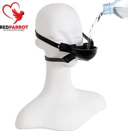 BDSM Gag masker - Trechter - Vloeistof - Verstelbaar - Plas en Urine - Unisex — thumbnail 1