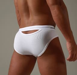 Strakke heren slip - Extra opening - Klein geschapen - Erotisch - Soft string — thumbnail 3