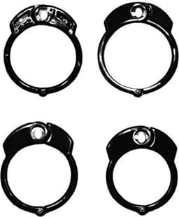 The Vice - Kuisheidskooi - Peniskooi - Chastity Cage - Zwart - Verkrijgbaar in Maten Mini Standaard en Plus Standaard — thumbnail 2