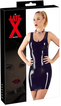 The Latex Collection Latex Mini Jurk - Zwart — thumbnail 1