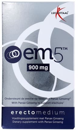 Lucovitaal EM5 Erectomedium Forte - 6 capsules - Voedingssupplementen — thumbnail 16
