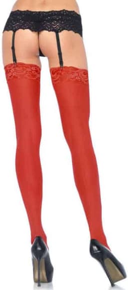 Sheer backseam stockings — thumbnail 1