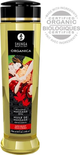Organica Massage Olie Maple Delight 240 ML — thumbnail 1