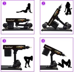 Auxfun® Basic Sexmachine Pakket Rhett Voor hem en haar! — thumbnail 7