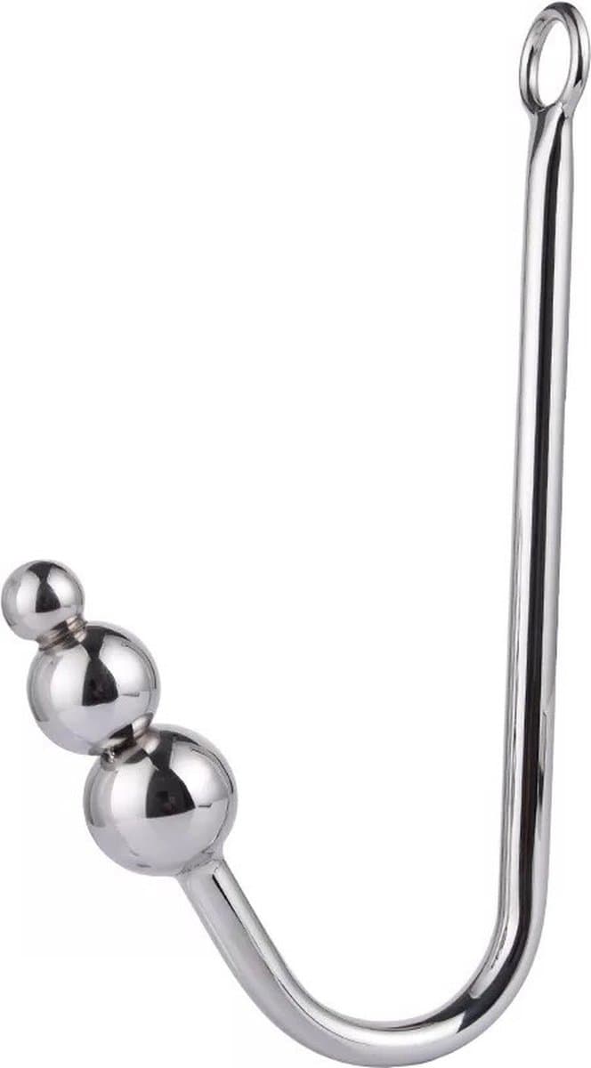Nooitmeersaai - Bondage / Anaal Haak 3 ballen - 19-35 mm — afbeelding 1