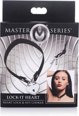 Lock-It Heart Choker Met Afsluitbaar Hartje — thumbnail 3