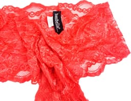 BamBella ® - Slip - maat Onesize S M L Rood Sexy erotische heren onderbroek mannen kant stof — thumbnail 2