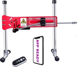 Pro 1 Premium Seksmachine 2.0 Smart App met dildo en afstandsbediening Rood — thumbnail 2