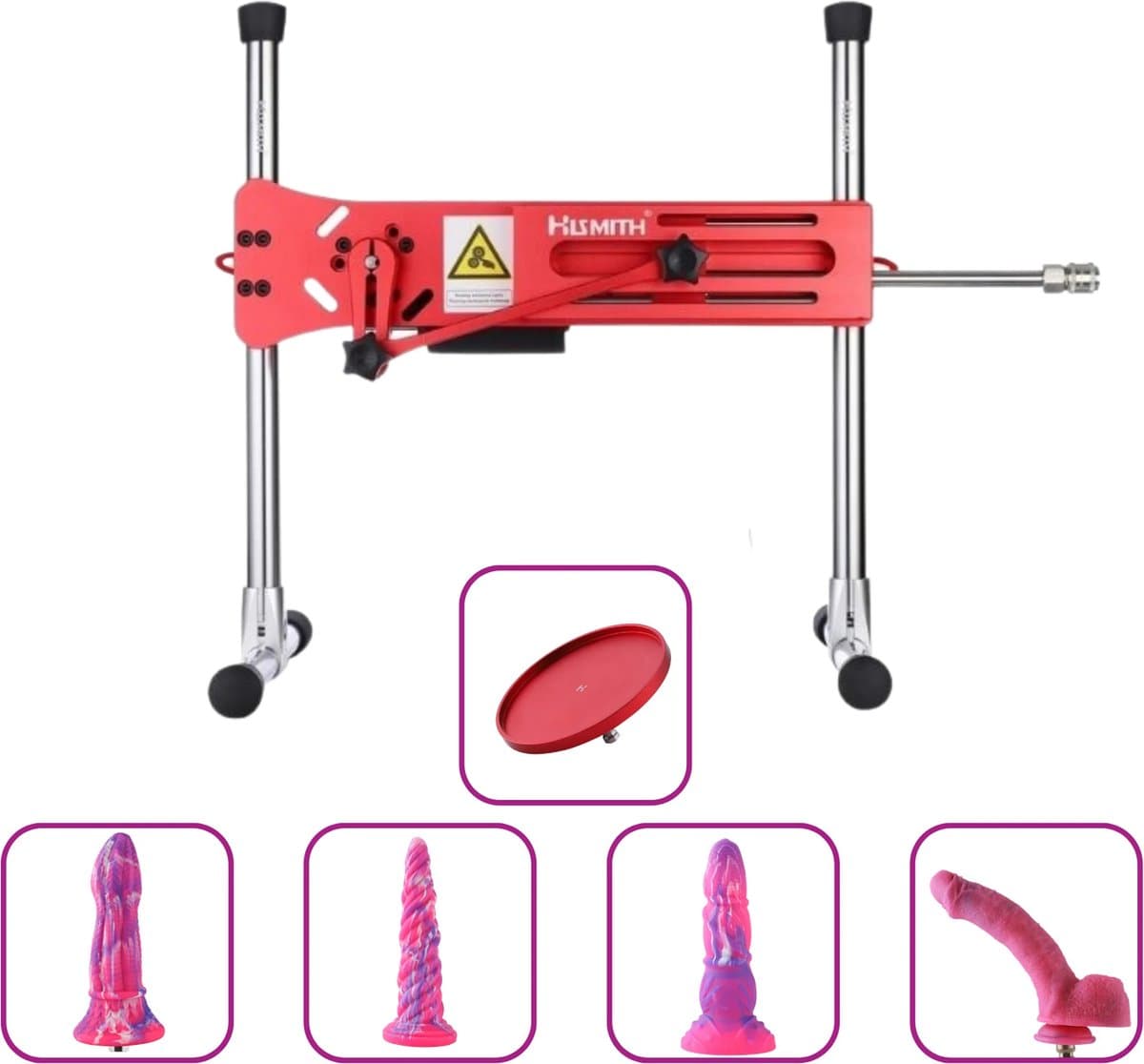 Pro 1 Premium Smart APP Seksmachine bundel Red Passion — afbeelding 1