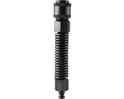 Flexibele Veer Adapter RVS Zwart Hismith Premium KlicLok — thumbnail 4