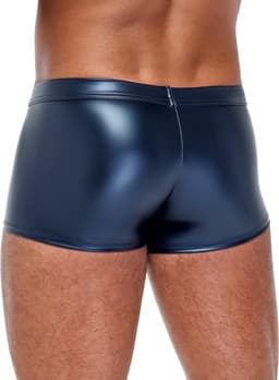 Metallic Wetlook Mannen Shorts Mat — thumbnail 4
