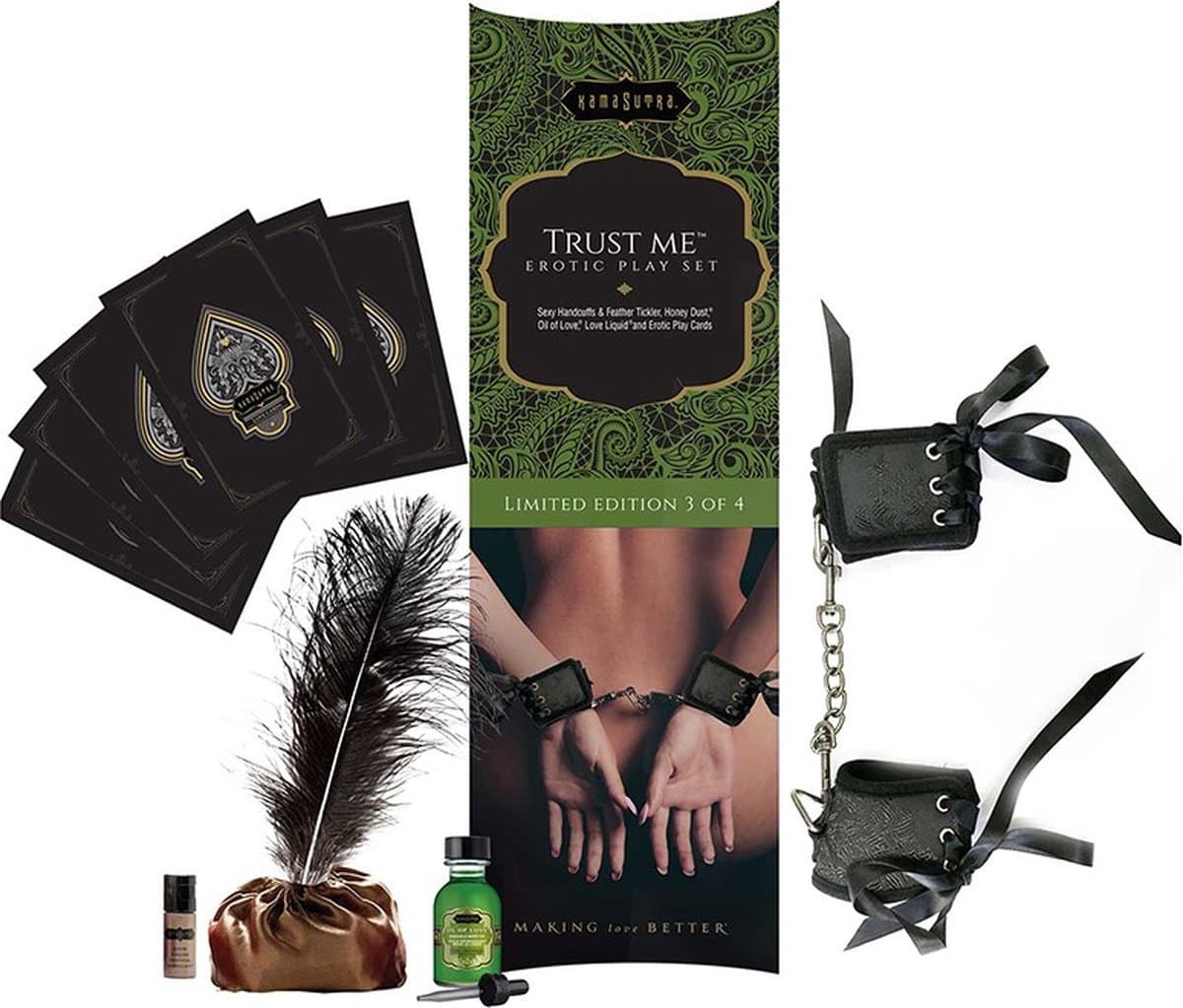Kamasutra Erotische Massage Speel Set - Cadeauset  Trust Me — afbeelding 1