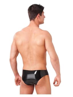 Rimba - Latex heren slip met buttplug 10 x 3.5 cm - maat XL — thumbnail 2