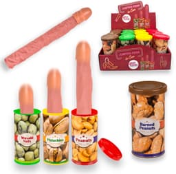 Fop Cadeau Spring Penis In Blik - Jumping Penis in Can – Display 12 Stuks - Verrassende Gag Gift! — thumbnail 1