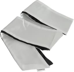 Banoch | Blinddoek Zwart/Wit - zacht 150 cm 8 cm breed — thumbnail 7