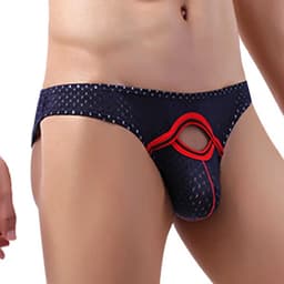 Sexy Heren Ondergoed - Penisgat - Uitdagende Lingerie - Zwart - Lage Taille - Ademend — thumbnail 5