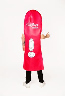 EasyToys Merch Carnaval kostuum - Grappige carnavalsoutfit - Unisex - Roze — thumbnail 3