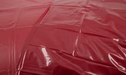 Sex Erotiek Lak Laken Extra Lang 200 x 230 cm - Rood Lak Laken Volledig waterproof — thumbnail 6