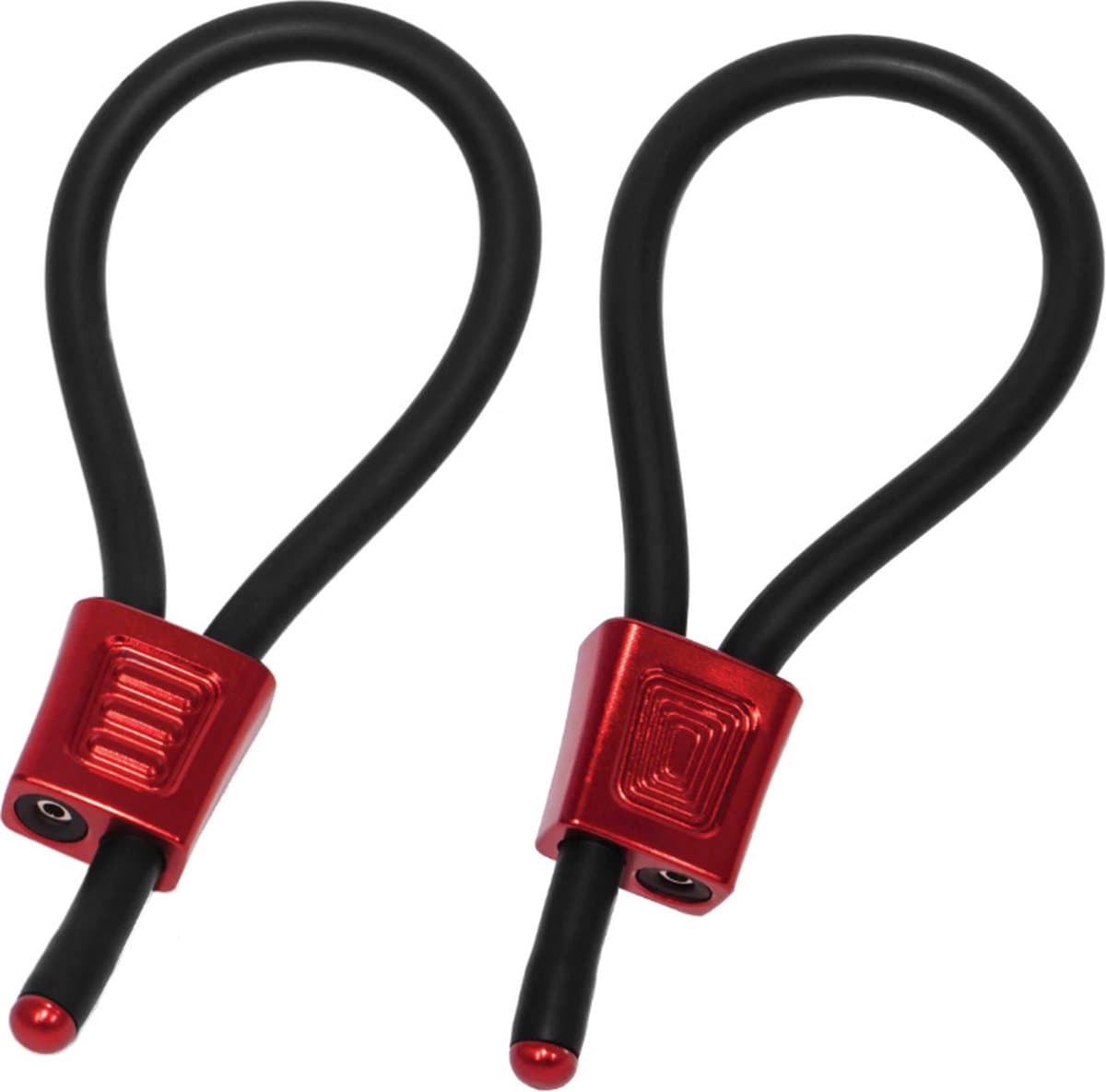 ElectraStim - Electrosex - ElectraLoops Prestige Red - Penisringen - 2 stuks — afbeelding 1