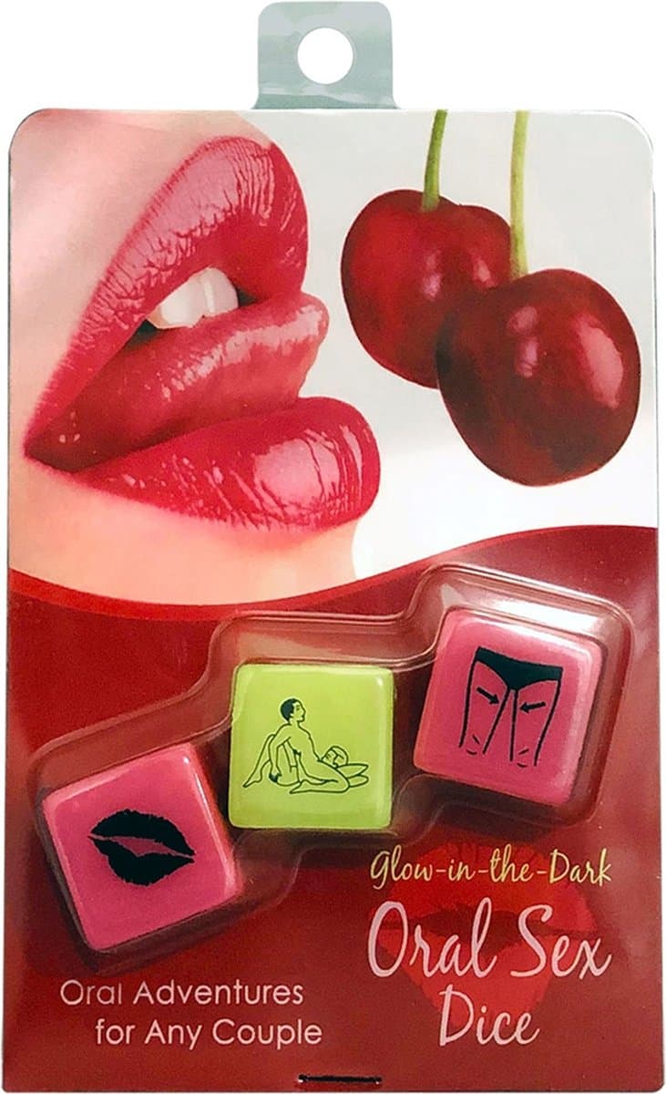 Kheper Games BG.R127 - Glow-in-the-Dark Oral Sex Dice — afbeelding 1