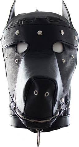Fetish Dobermann SM Dog Mask - Spannend voor koppels - Hondenmasker - Sex speeltjes - Sex toys - Hondenkop - Erotiek - Bondage - Sexspelletjes voor mannen en vrouwen – Seksspeeltjes - SM masker - Fetish masker - Bondage masker — thumbnail 1