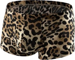 LekkerStout Heren Luipaardprint Boxershorts - Bruin/Zwart - Sexy Herenondergoed | XL | ( LS163 ) — thumbnail 1