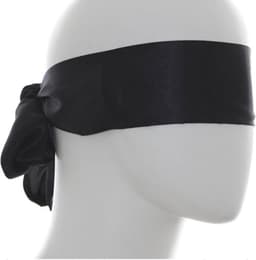 Zijde Masker Zwart - Mooie zijde Blinddoek - Ideaal item voor sex spelletjes - Voor koppels - Leuk cadeau voor je partner - Spannend - Sex toys - Spannend attribuut - Seksspeeltjes Voor Koppels - Makkelijk in gebruik - Kunststof - Sex speeltjes — thumbnail 1