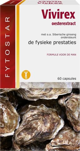 Fytostar Vivirex – Voor het libido – Man prestatie– 60 capsules — thumbnail 1