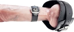 BNDGx® - Penis strap restraint voor mannen -met slot - Penis gordel man penis band bondage — thumbnail 2