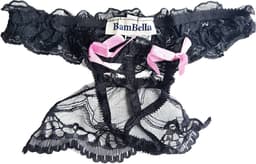 BamBella ® - String Kruisloos Kant - One size - Sexy Roze Erotische onderbroek Heren — thumbnail 1