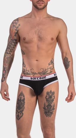 Barcode Berlin Maxime Backless Brief Black - MAAT L - Erotisch Heren Ondergoed - Slip voor Man - Sexy mannen Slip — thumbnail 2
