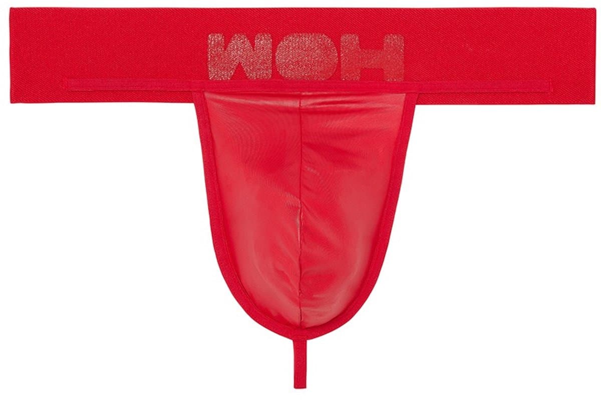 WOH heren microfiber G-string night universe rood — afbeelding 1