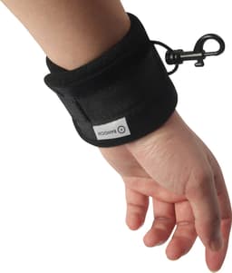 Banoch Cuffs & Blindfold | Zachte BDSM Handboeien met Klittenband | Zwart | Comfortabel & Verstelbaar | Inclusief oogmasker | bondage — thumbnail 2